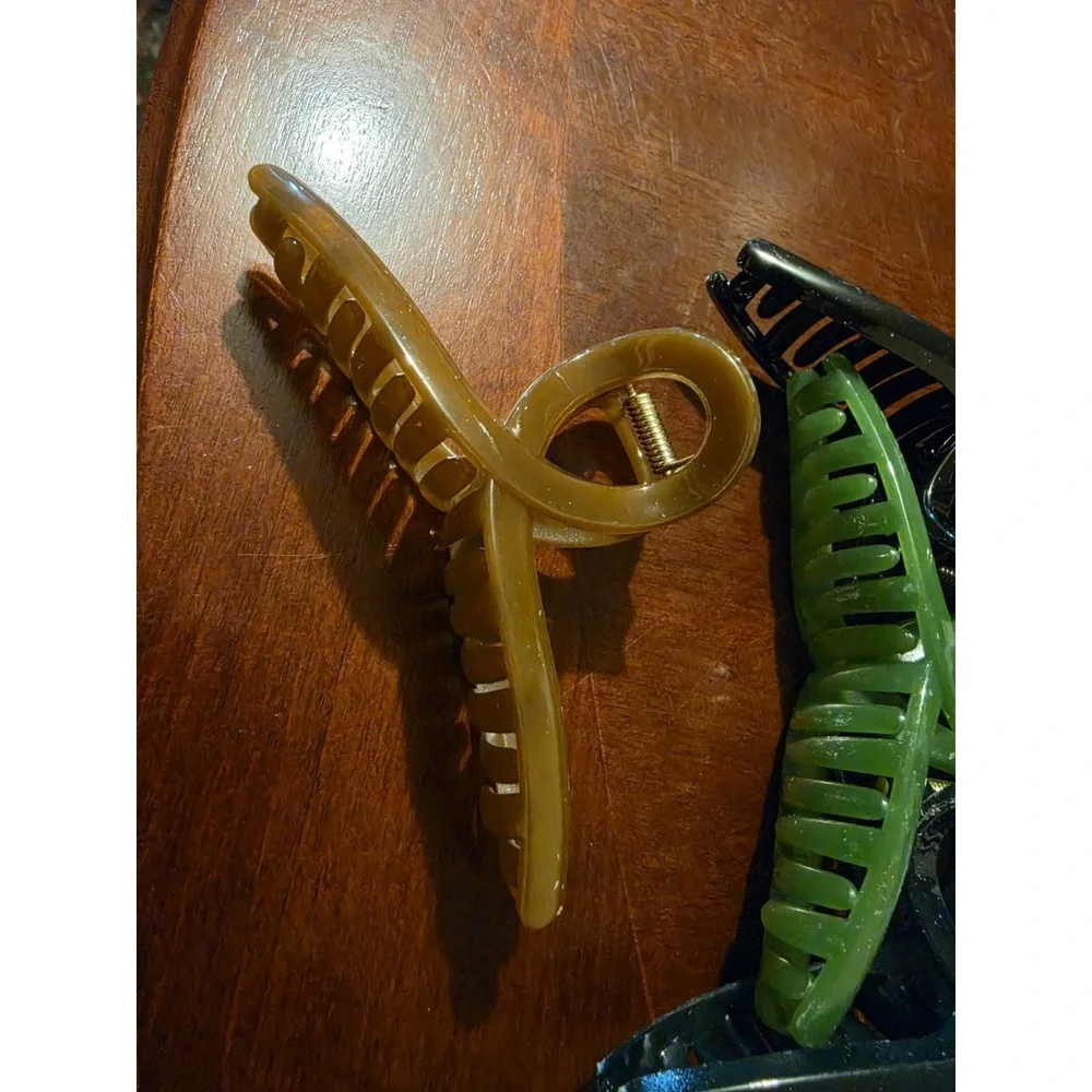 Big Hair Claw Large Butterfly Hair Clip 5